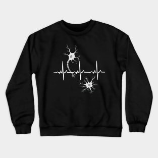 EKG Neuron Neuroscience lover Crewneck Sweatshirt